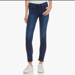 Rag & Bone Raw Hem Skinny Jean in Dearborn Wash